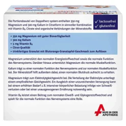 Doppelherz system Magnesium+Kalium Citrat Granulat, 40 St- Magnesium|Hirnleistung & Nerven
