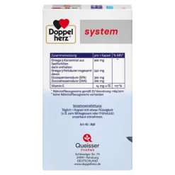 system Omega-3 Konzentrat Kapseln, 60 St^Doppelherz Outlet