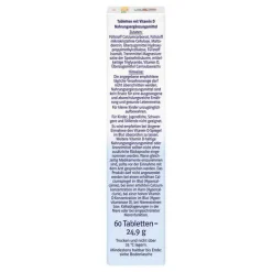 Doppelherz Vitamin D3 7000 I.E. pflanzlich sys.TAB, 60 St- Vitamin D (Colecalciferol)