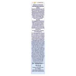 Vitamin D (Colecalciferol)-Doppelherz Vitamin D3 7000 I.E. pflanzlich sys.TAB, 30 St