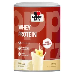 Eiweiß-Doppelherz Whey Protein Vanille-Geschmack Pulver, 300 g