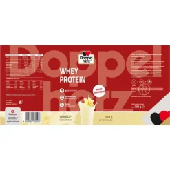 Eiweiß-Doppelherz Whey Protein Vanille-Geschmack Pulver, 300 g