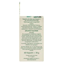 Zink + C pure Kapseln, 60 St^Doppelherz Hot