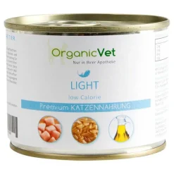 OrganicVet Dosennahrung Katze Light, 200 g- Futter & Snacks