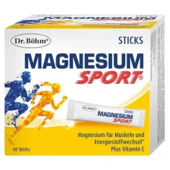 Dr. Böhm Muskulatur-Magnesium Sport Sticks, 40X1.5 g