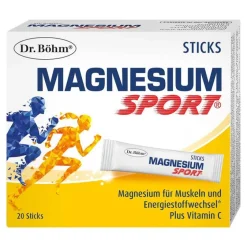 Dr. Böhm Muskulatur-Magnesium Sport Sticks, 20X1.5 g