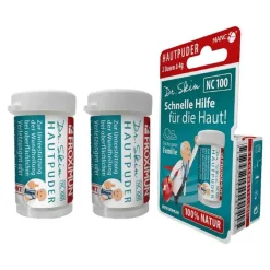MANC Wund- & Heilsalbe-Dr. Skin NC 100 Hautpuder, 2X4 g