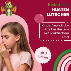 Dr. Theiss Hustenstiller-Herbalsept Husten Lutscher Kids, 6 St