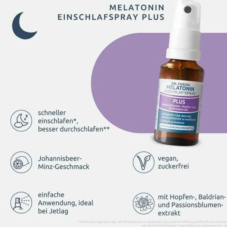 Melatonin Einschlaf-Spray Plus, 20 ml^Dr. Theiss Clearance