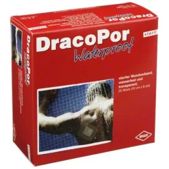 Por waterproof Wundverband 8x10 cm steril, 25 St^Draco Online
