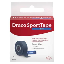 Draco tapeverband 10mx2cm bla, 1 St- Tape