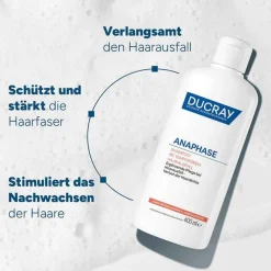 Ducray Haarausfall & Schuppen|Shampoos-Anaphase Shampoo bei temporärem Haarausfall, 200 ml