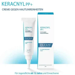 Ducray Keracnyl PP + Creme, 30 ml- Unreine Haut