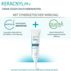 Ducray Keracnyl PP + Creme, 30 ml- Unreine Haut