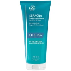 Ducray Unreine Haut|Trockene & Sensible Haut-Keracnyl Waschgel, 200 ml