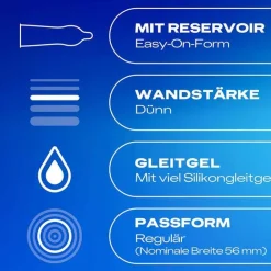 Durex Gefühlsecht extra feucht Kondome, 10 St- Kondome