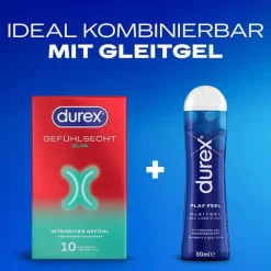 Durex Kondome-Gefühlsecht Slim Kondome, 10 St