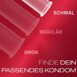 ® Gefühlsecht Slim Kondome, 8 St^Durex