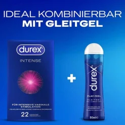 Durex Natürliche Verhütung|Kondome-® Intense Kondome, 22 St
