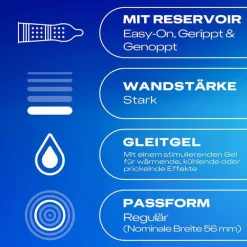 Durex Natürliche Verhütung|Kondome-® Intense Kondome, 22 St