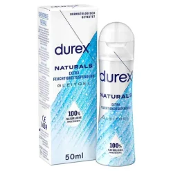 Durex Gleitmittel-naturals Gleitgel extra feuchtigkeitsspend., 50 ml