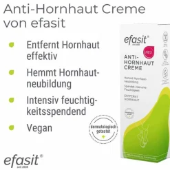 Efasit Hornhaut-Anti-Hornhaut Creme, 75 ml