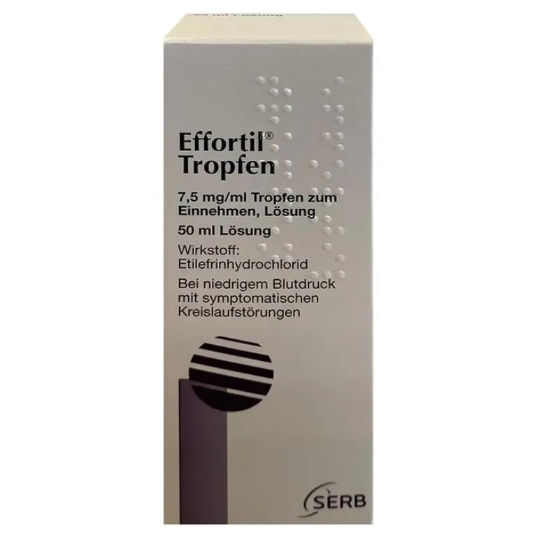 Effortil Tropfen, 50 ml- Niedriger Blutdruck