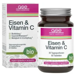 Eisen & Vitamin C complex Bio Tabletten, 60 St^GSE