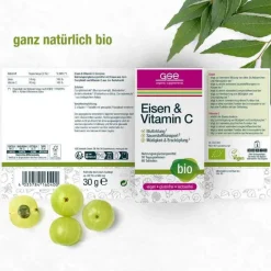 Eisen & Vitamin C complex Bio Tabletten, 60 St^GSE