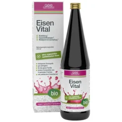 GSE Eisen Saft|Sonstige Bio Produkte-Eisen Vital Complex Bio Flüssigkeit zum Einnehmen, 330 ml