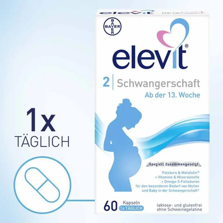 2 Schwangerschaft Weichkapseln, 60 St^Elevit Clearance