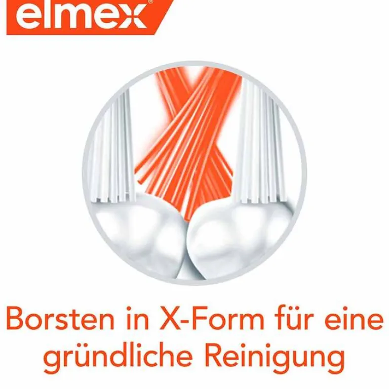 Elmex Zahnbürsten-Interx medium Kurzkopf Zahnbürste, 1 St