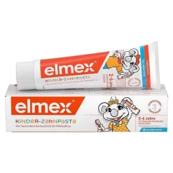 Elmex Kinderzahnpasta mit Faltschachtel, 50 ml-Kinder Zahnpflege|Für Kinder & Babys