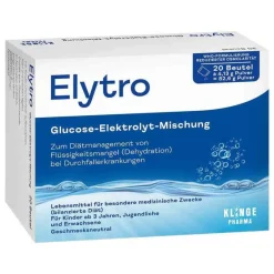 Elytro Elektrolyte|Drinks-Pulver zur Herstellung e.Lösung zum Einnehmen, 20 St