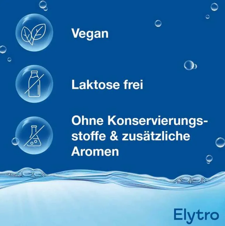 Elytro Elektrolyte|Drinks-Pulver zur Herstellung e.Lösung zum Einnehmen, 20 St
