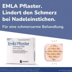 Emla Pflaster, 2X1 St- Lidocain