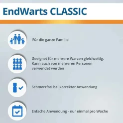 ® CLASSIC Lösung, 3 ml^Endwarts Hot