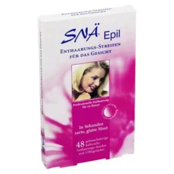 Snä Enthaarungs Streifen Gesicht Snae Epil, 48 St- Enthaarung