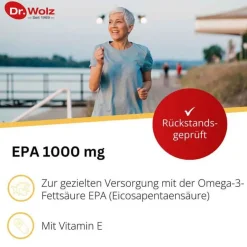 Dr. Wolz EPA 1000 mg Kapseln, 60 St- Omega 3 Kapseln