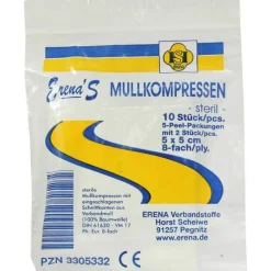 Steril Mullkompresse 5x5cm, 5X2 St^Erena Outlet