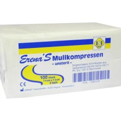 Unsteril Mullkompresse 7,5, 100 St^Erena New