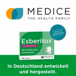 Esberitox ® Compact Bei Erkältungskrankheiten, 20 St- Grippemittel|Abwehrsteigerung