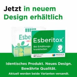 ® Tabletten bei Erkältungskrankheiten, 60 St^Esberitox Hot