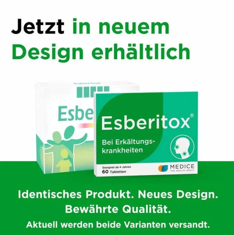 ® Tabletten bei Erkältungskrankheiten, 60 St^Esberitox Hot