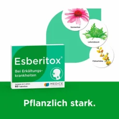 ® Tabletten bei Erkältungskrankheiten, 60 St^Esberitox Hot