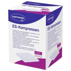 ES-Kompressen steril 7,5x7,5 cm, 10X10 St- Sterile Kompressen