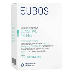 Eubos Trockene & Sensible Haut|Handseife-Sensitive Waschstück, 125 g