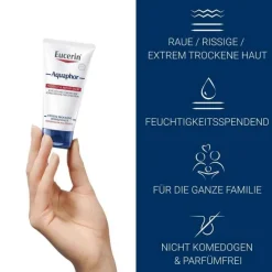Eucerin Trockene & Sensible Haut-Aquaphor Protect & Repair Salbe, 45 ml