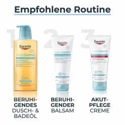 Eucerin Atopicontrol Akut Creme, 100 ml- Neurodermitis Basispflege