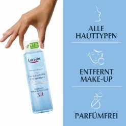 Eucerin Dermatoclean Hyal.Miz.Reinigungsfluid 3in1, 400 ml- Reinigung